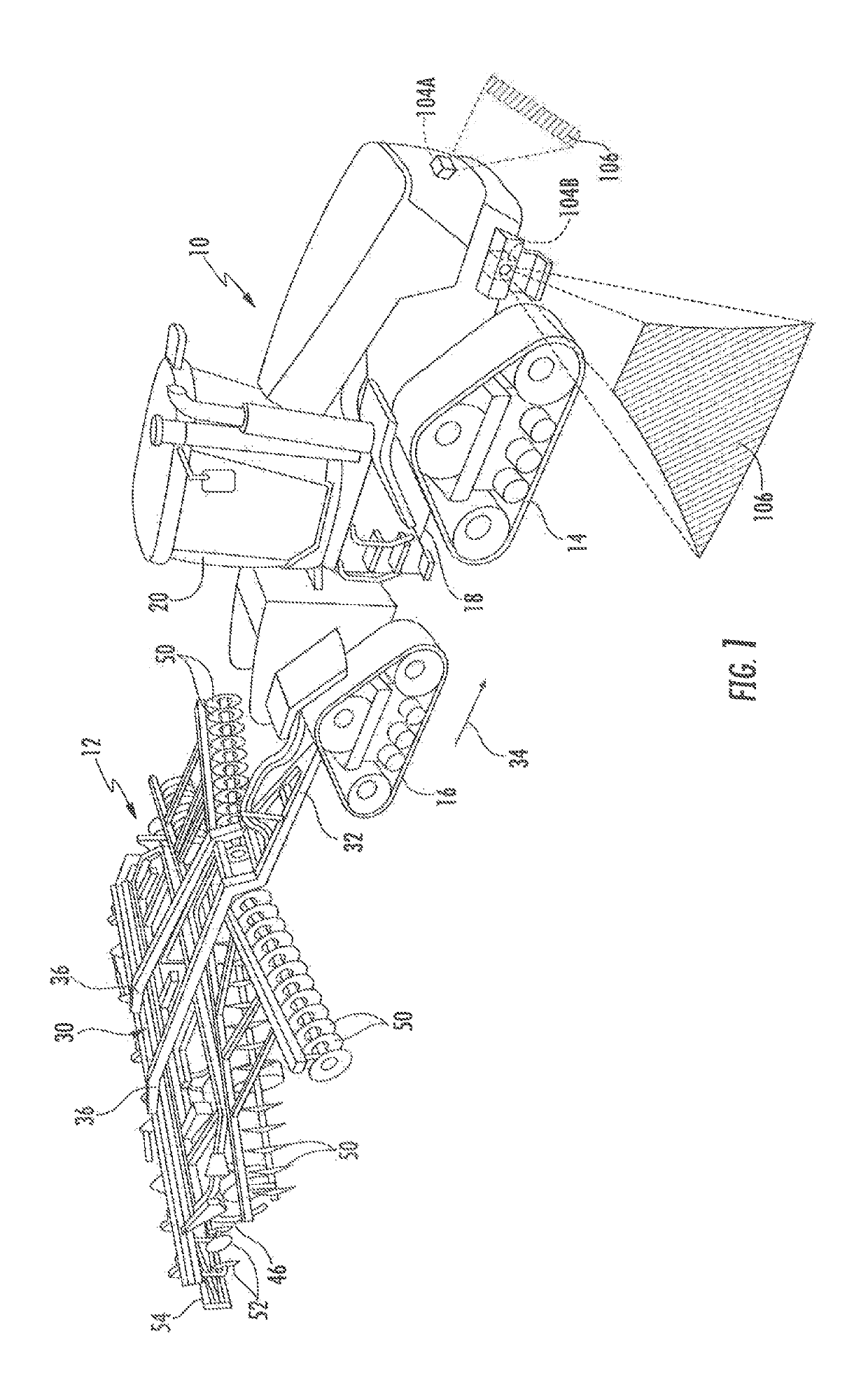 Vision-based system for acquiring crop residue data and related calibration methods