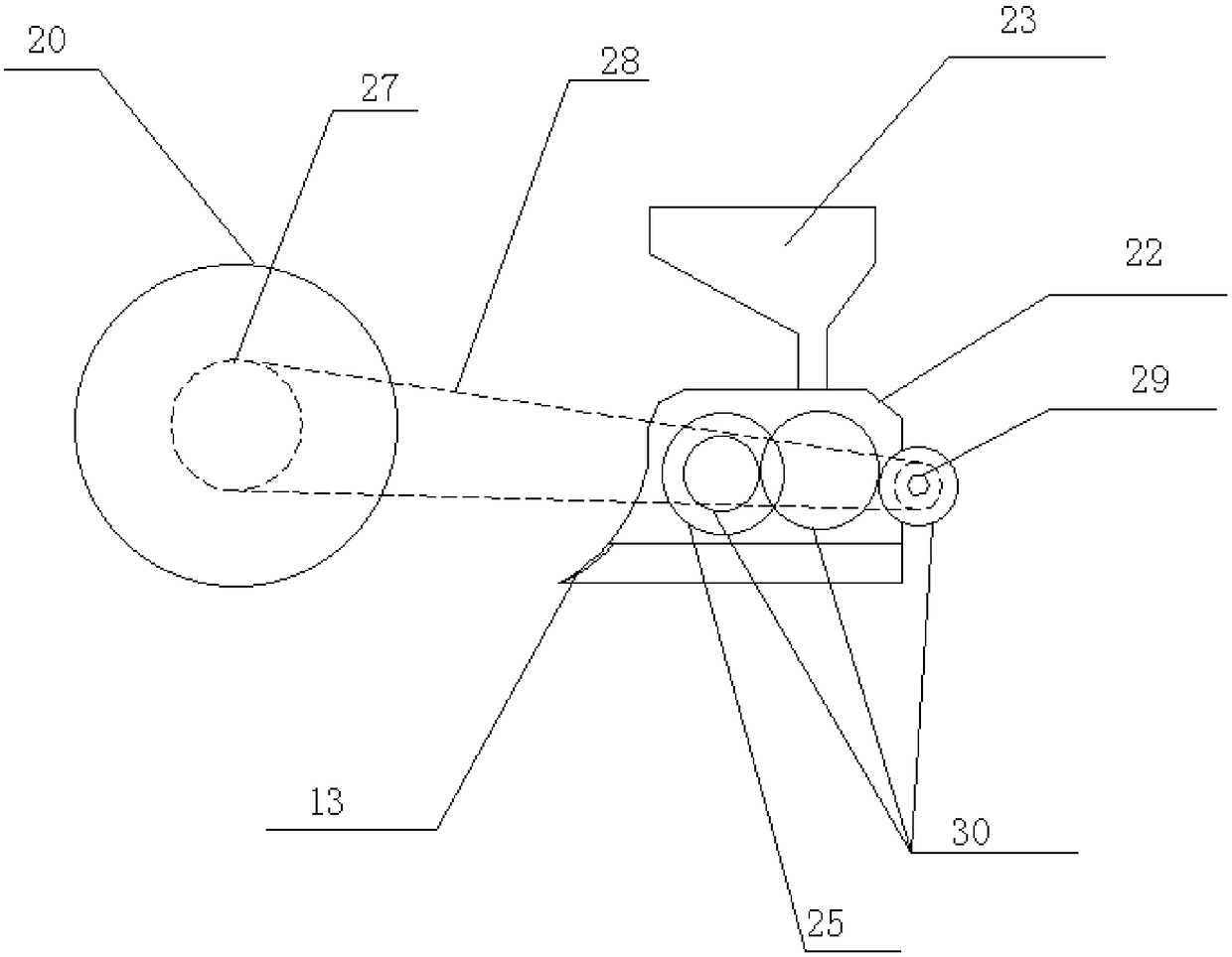 Carrot rotary tillage ridging and accurate-sowing all-in-one machine