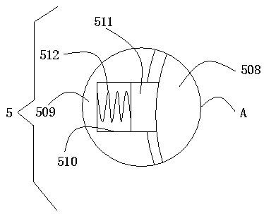 Inner core of triangular arm