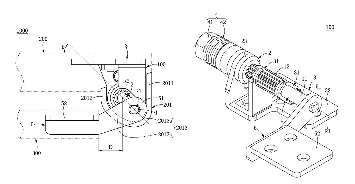 Clamshell-type electronic device and dual-axis hinge module thereof