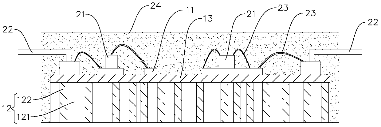 Substrate, substrate production method and package structure