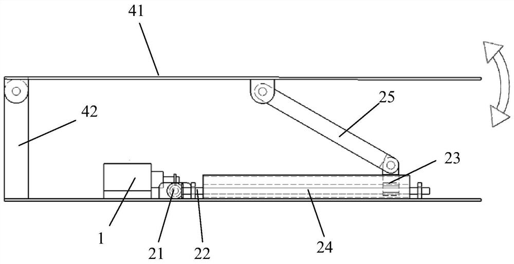 Height adjusting system and seat fixing device