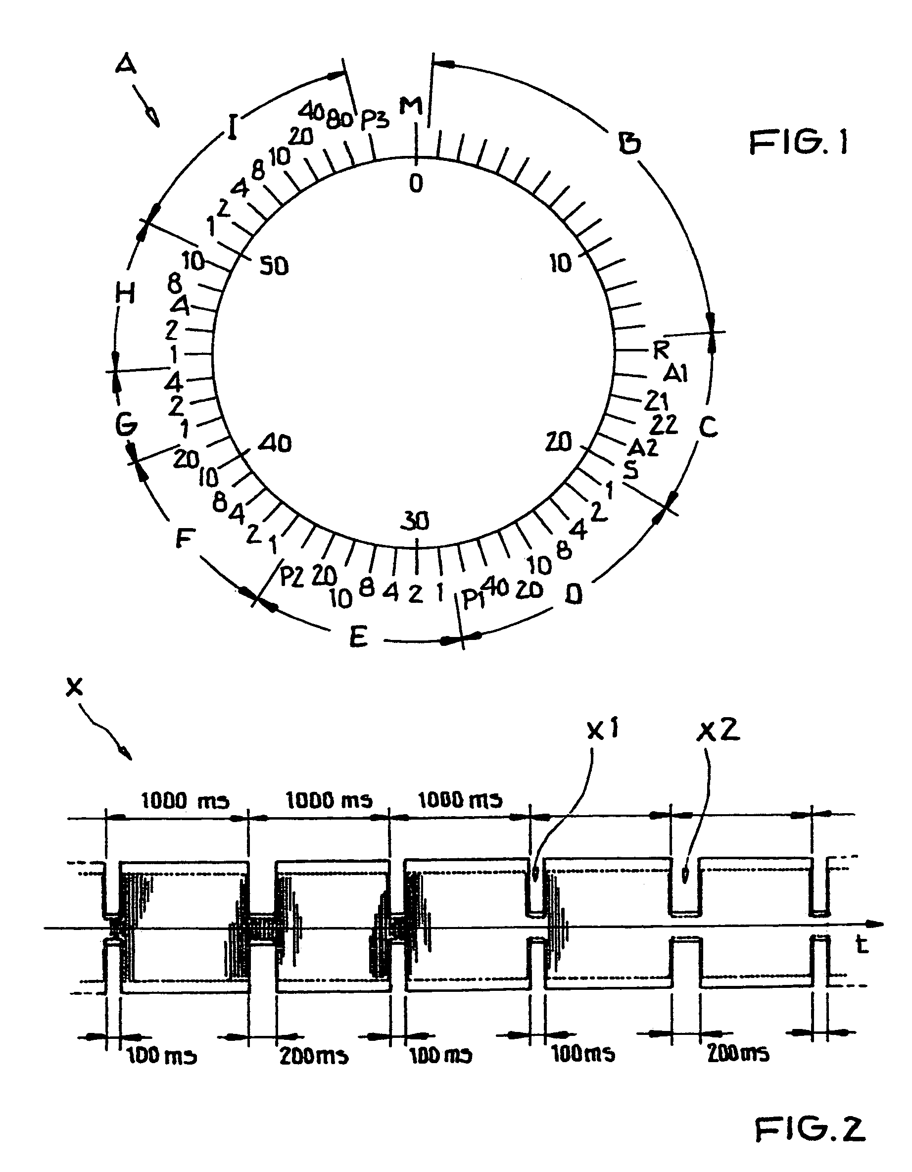 Method for gaining time information and receiver for implementing the method