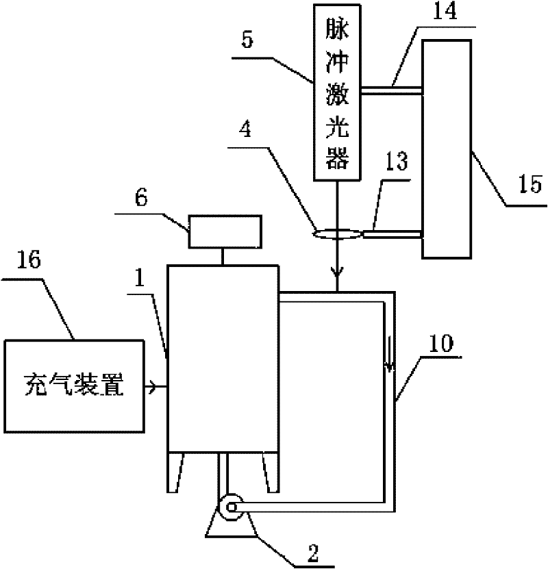 Biological cell wall breaking system and biological effective component extracting system based on laser plasma technology