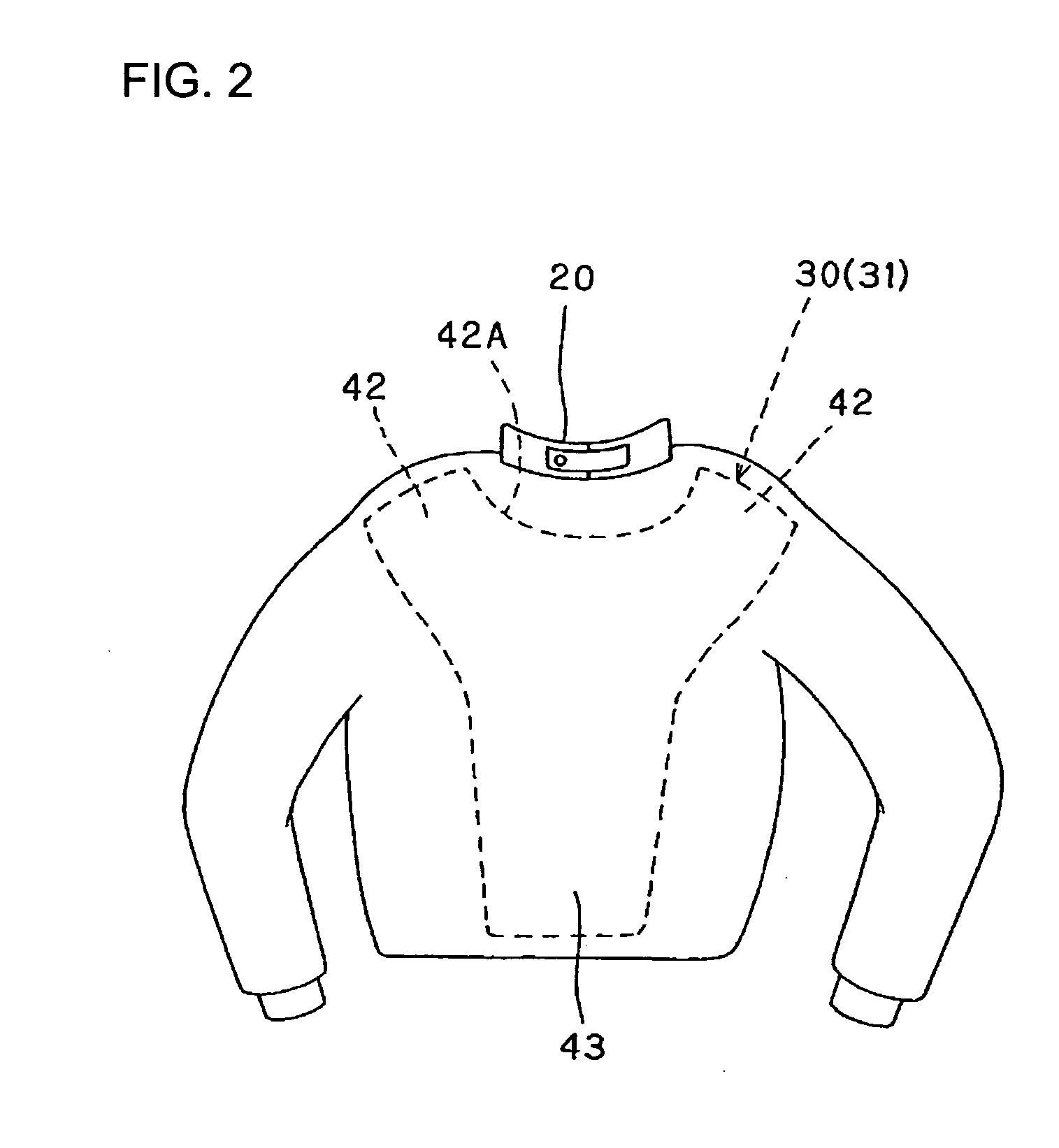 Airbag jacket for a vehicle rider