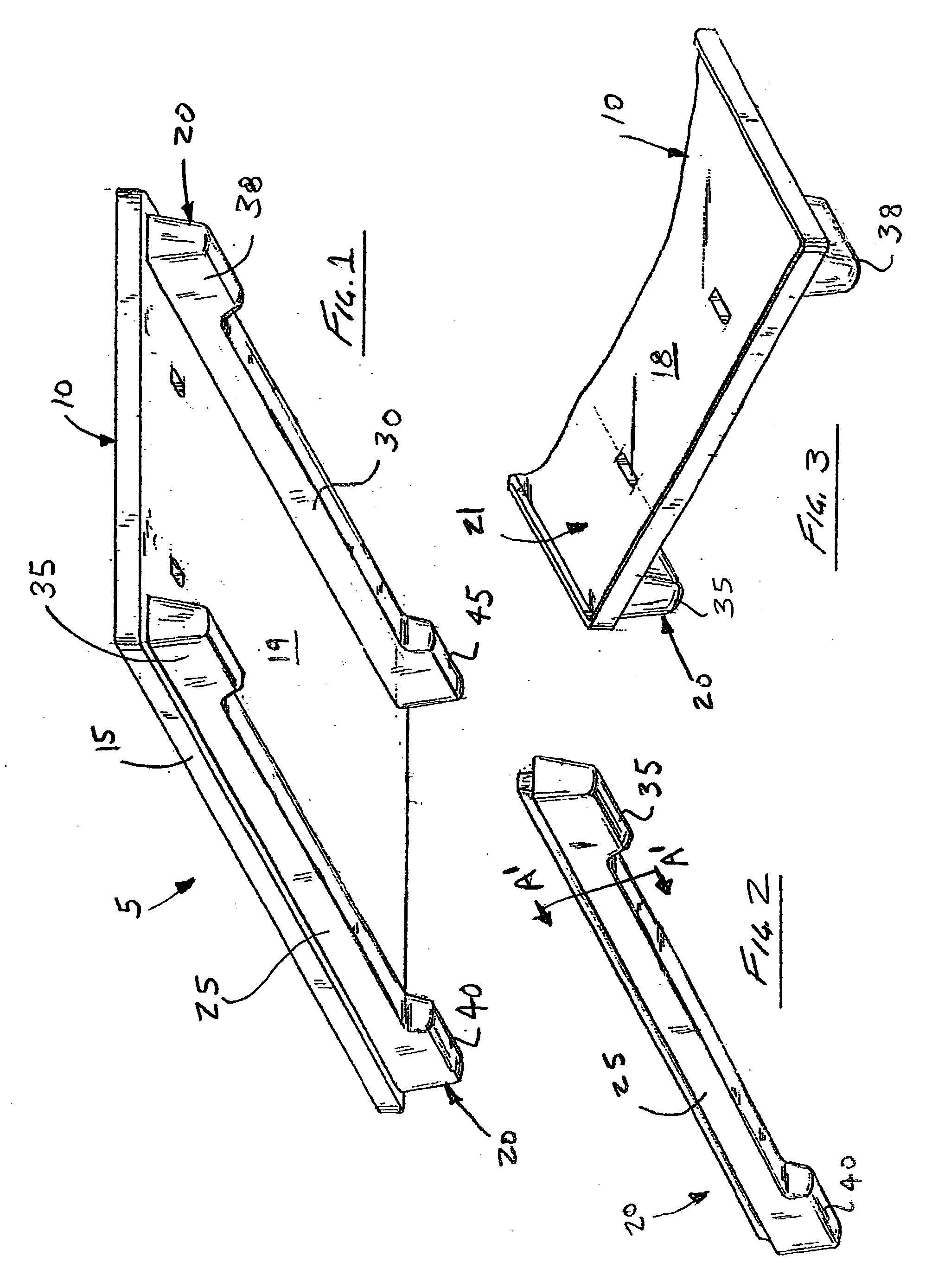 Blow molded pallet with inserts