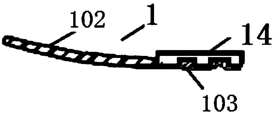 Bending-adjustable conveying system for interventional cardiac valve