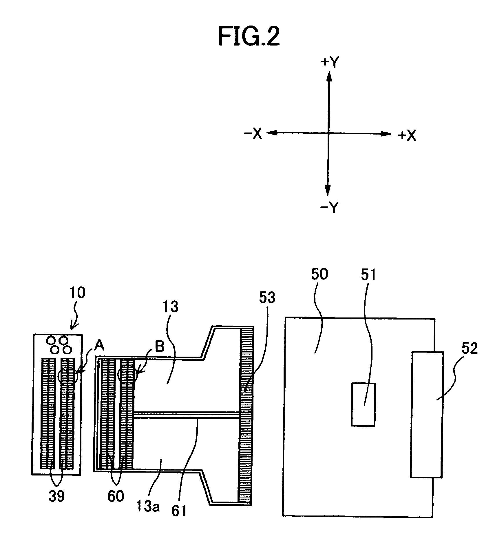 Structure and method for connecting flexible printed circuit board to inkjet print head