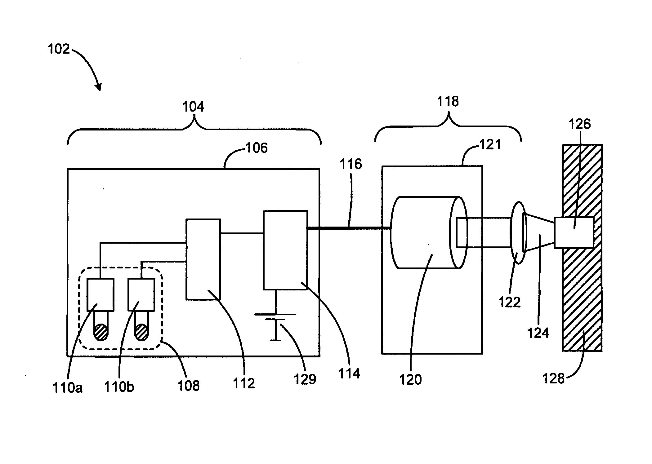 Power direct bone conduction hearing aid system