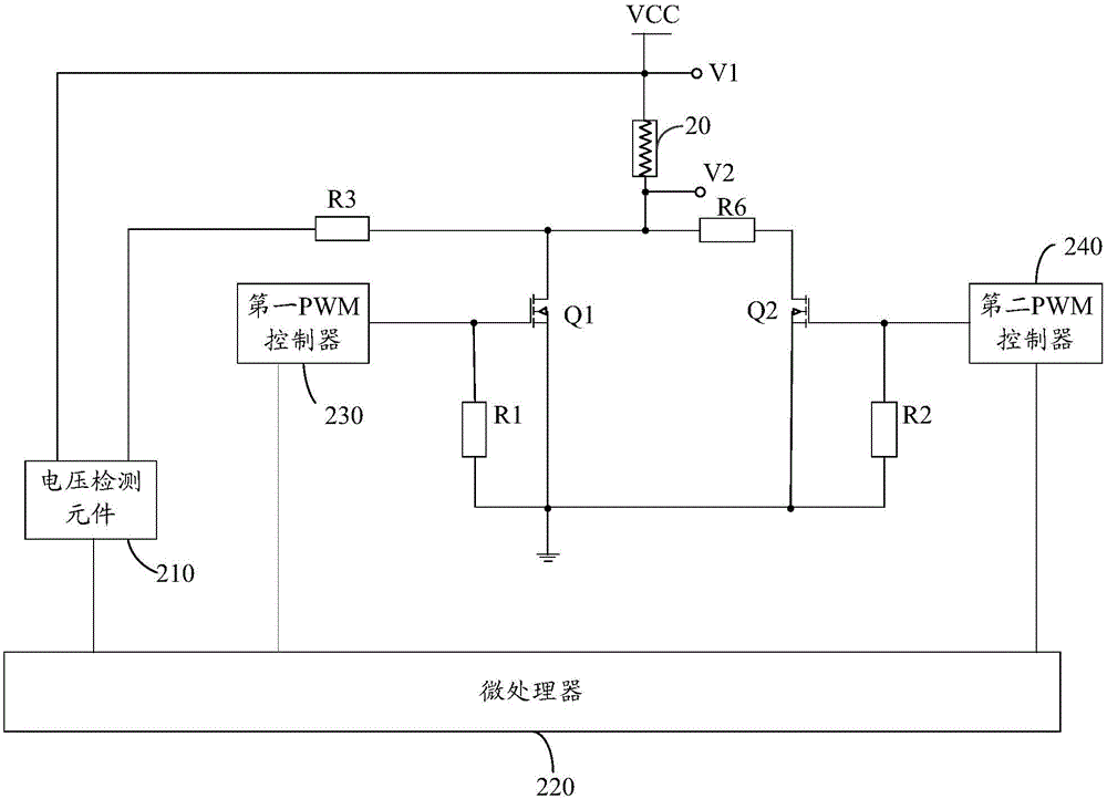 Electronic cigarette control circuit and control method and electronic cigarette