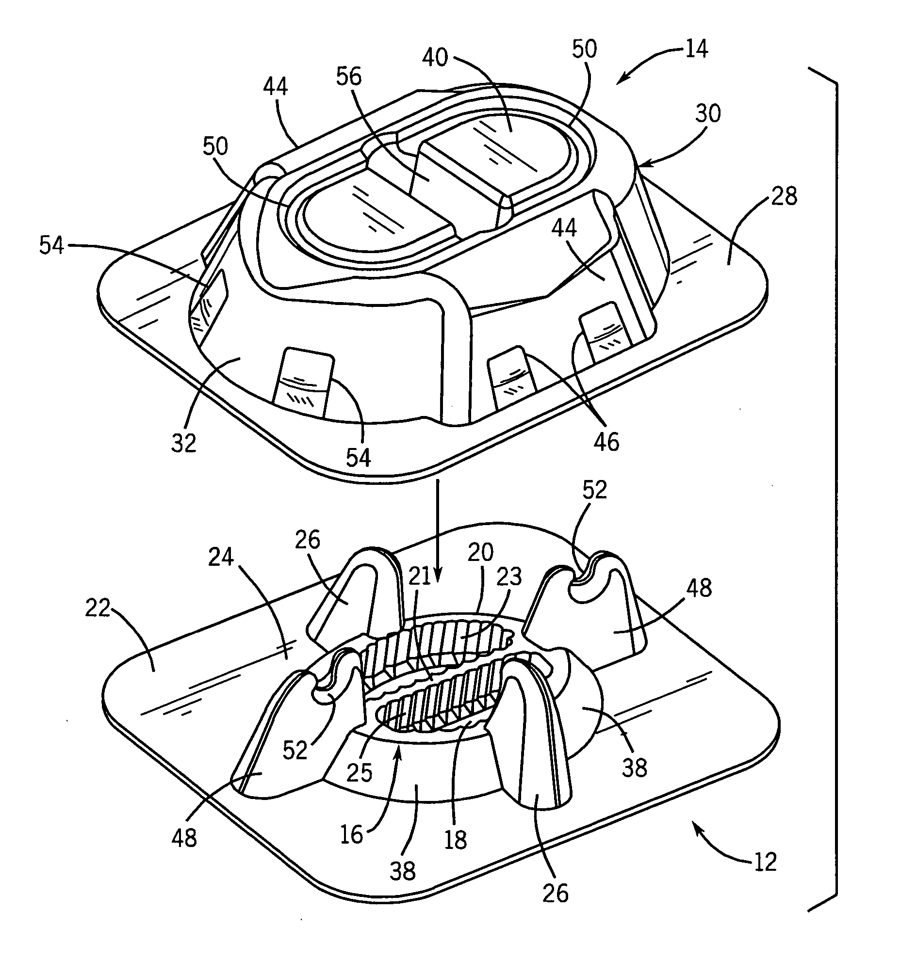 Insect dual bait station