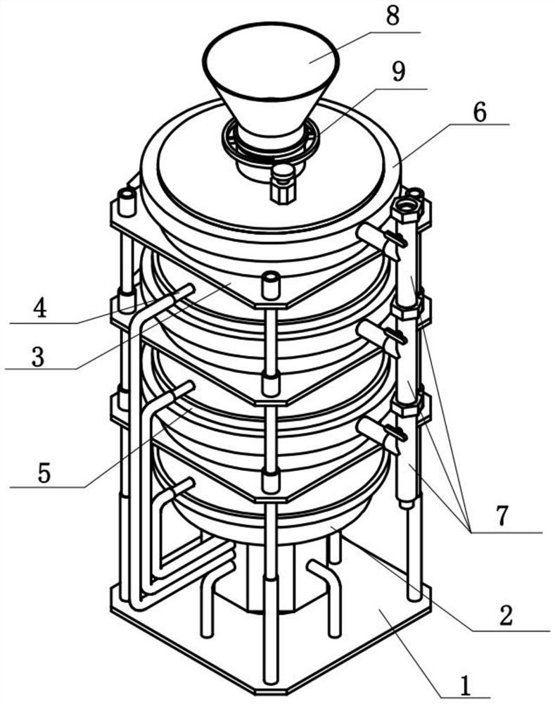 Garbage thermal cracking gasifier