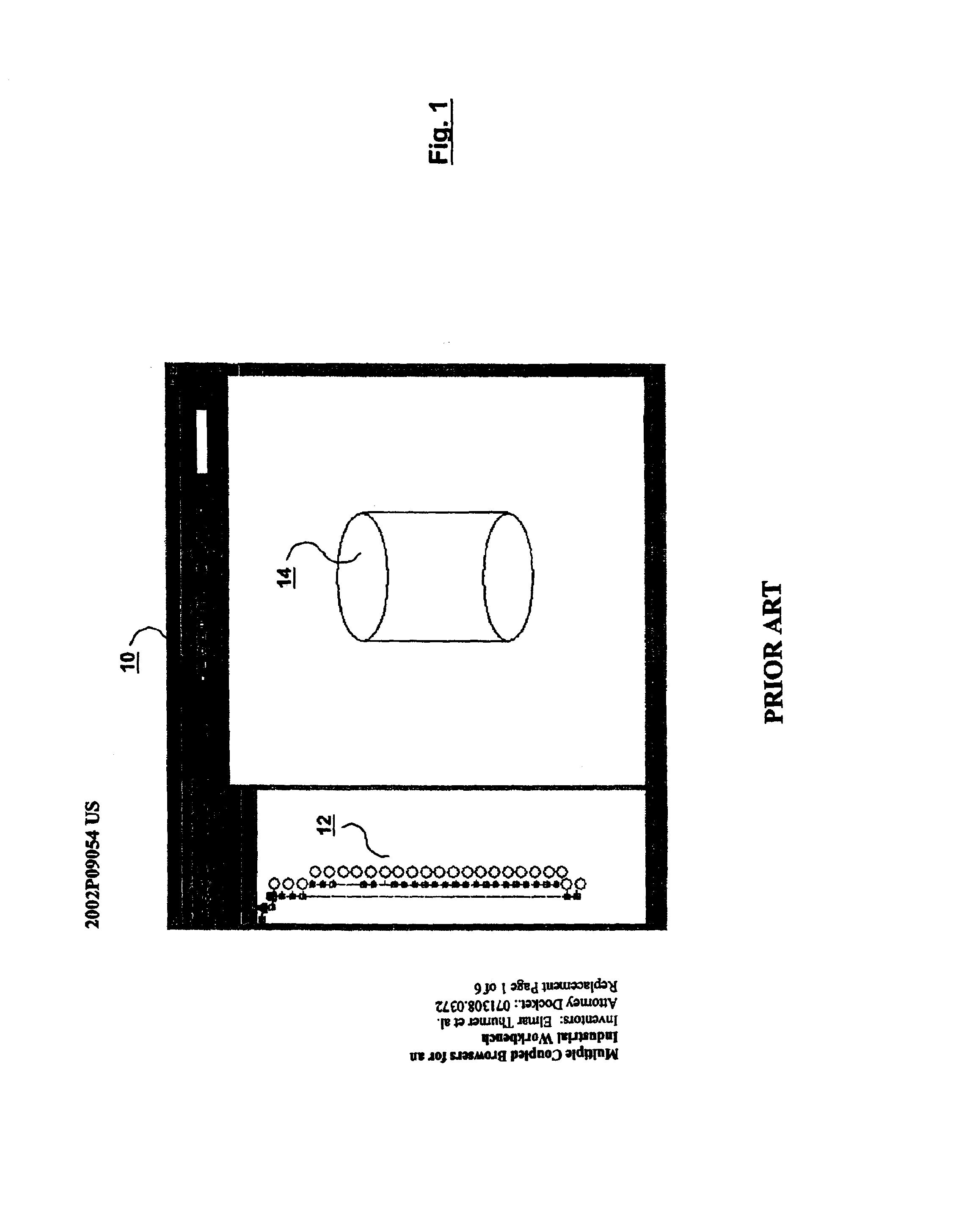 Multiple coupled browsers for an industrial workbench