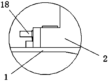 Automatic vacuum garden dead leaf recovering machine