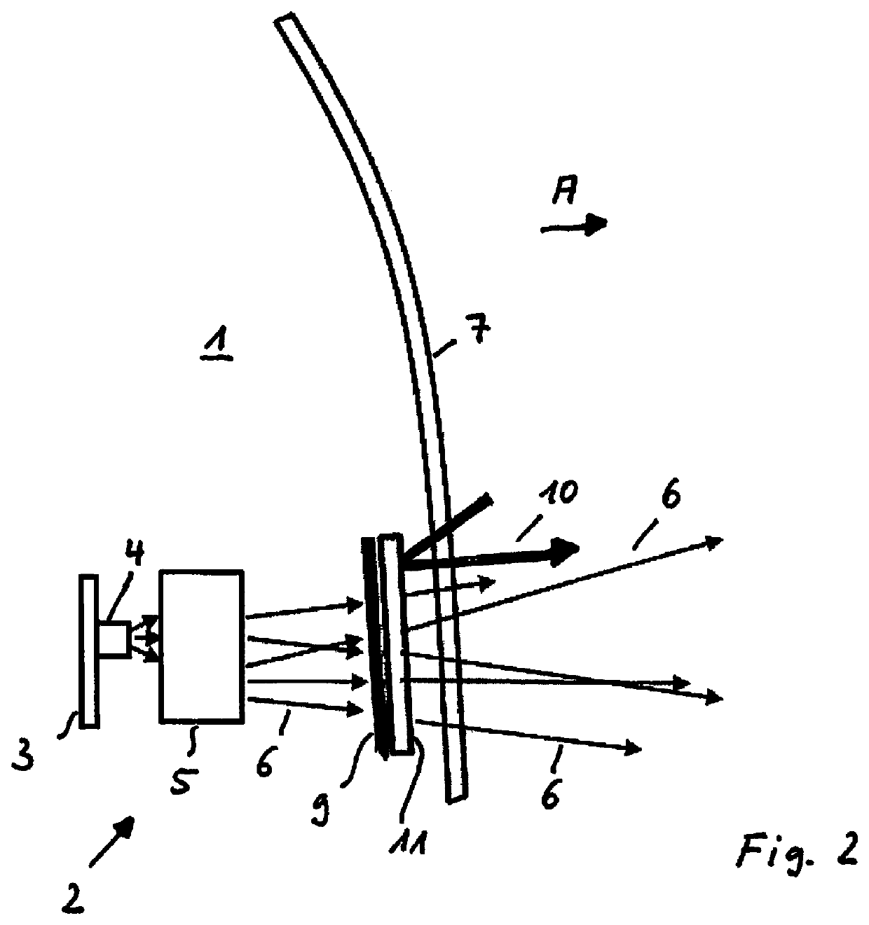 Reflector for vehicles