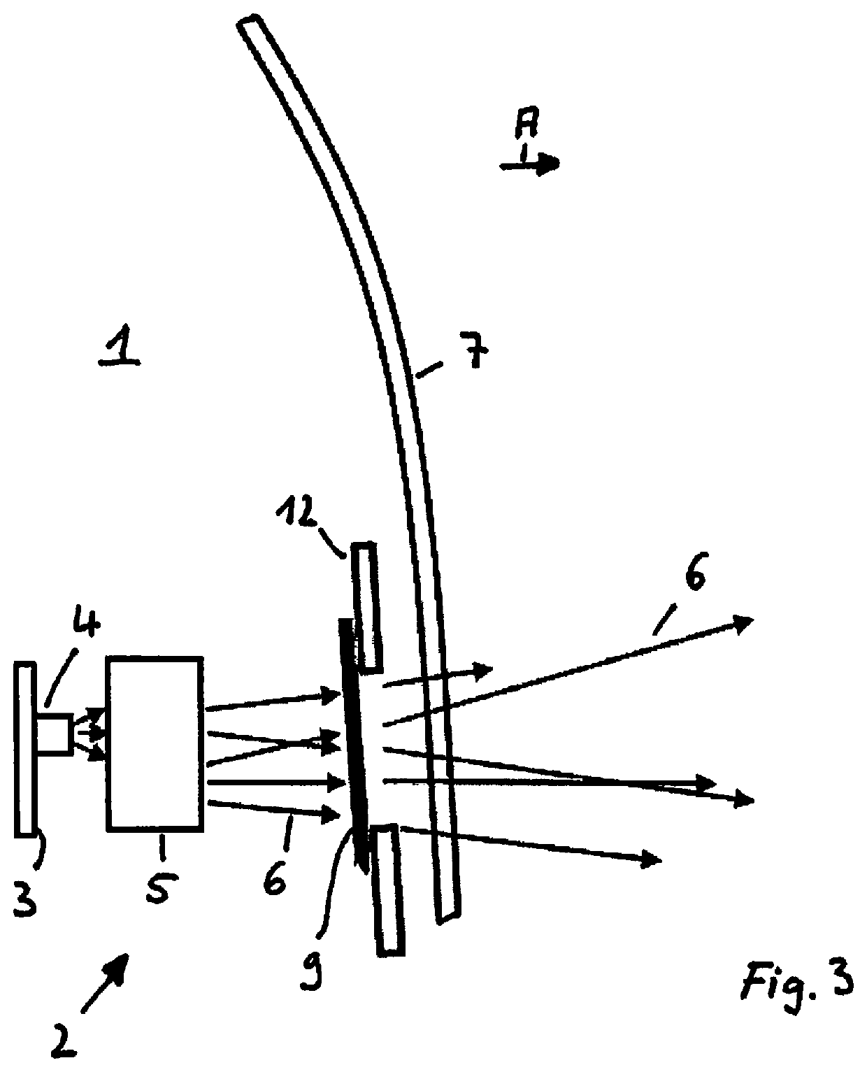 Reflector for vehicles