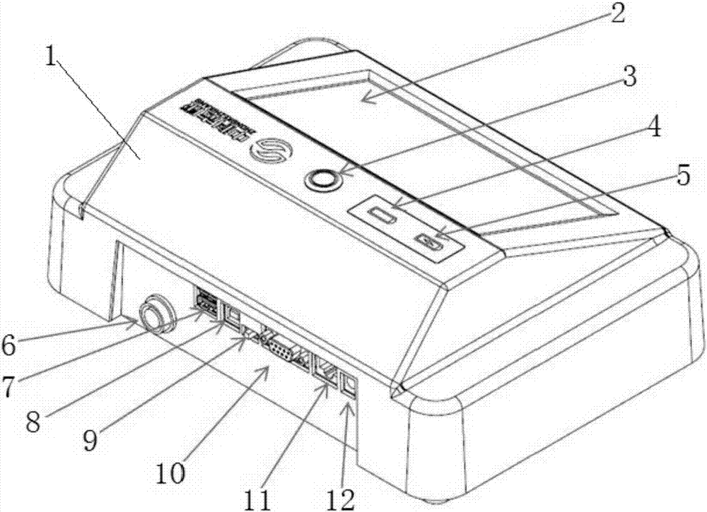 Portable heavy metal detector and detection method thereof