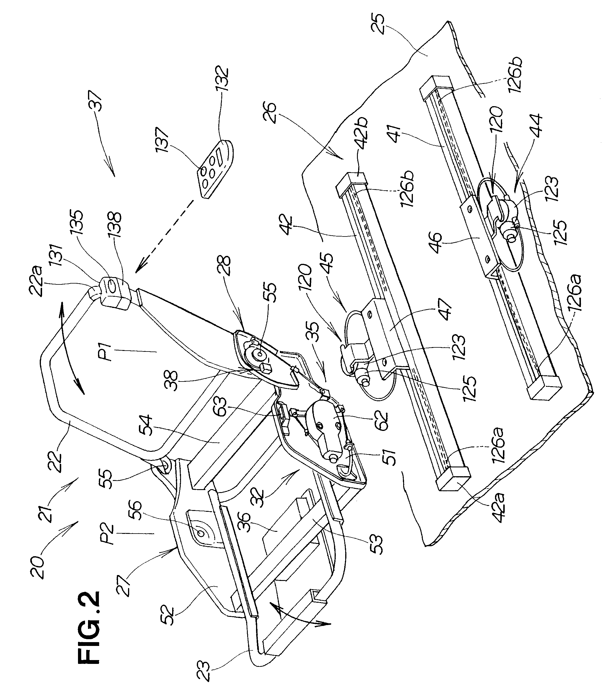 Folding seat apparatus for vehicle