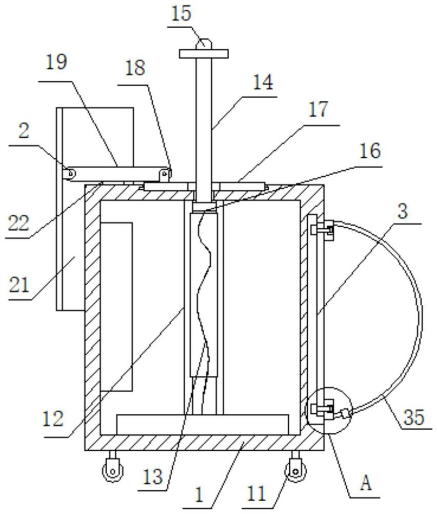 Omnibearing test equipment for 5G mobile communication signals and test method thereof