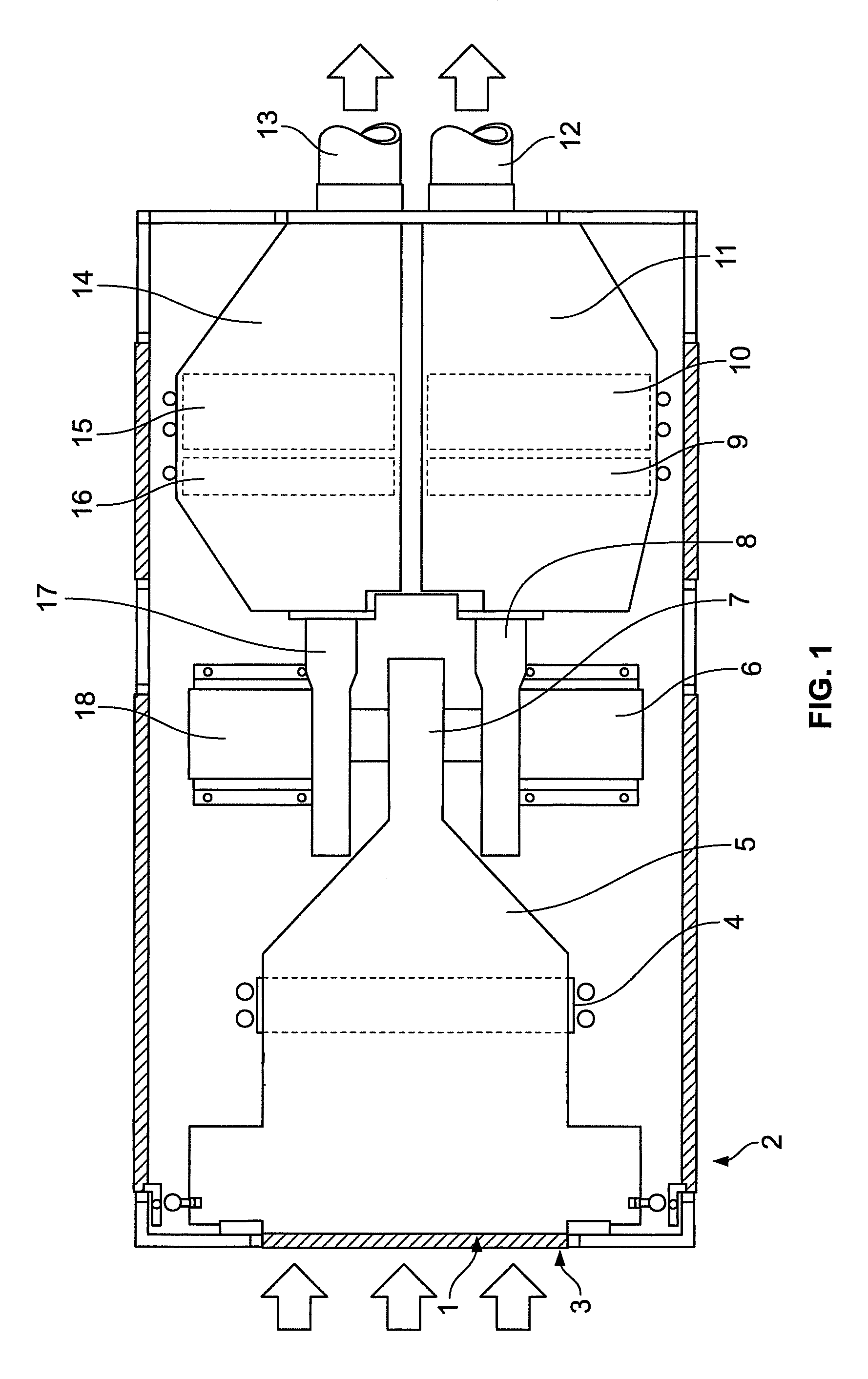 Independently controlled dual outlet aircraft PCAir unit