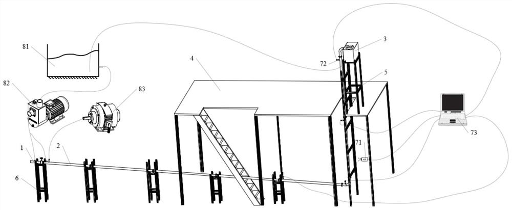 Verification device and experiment method for control algorithm of speed regulation pipe cleaner