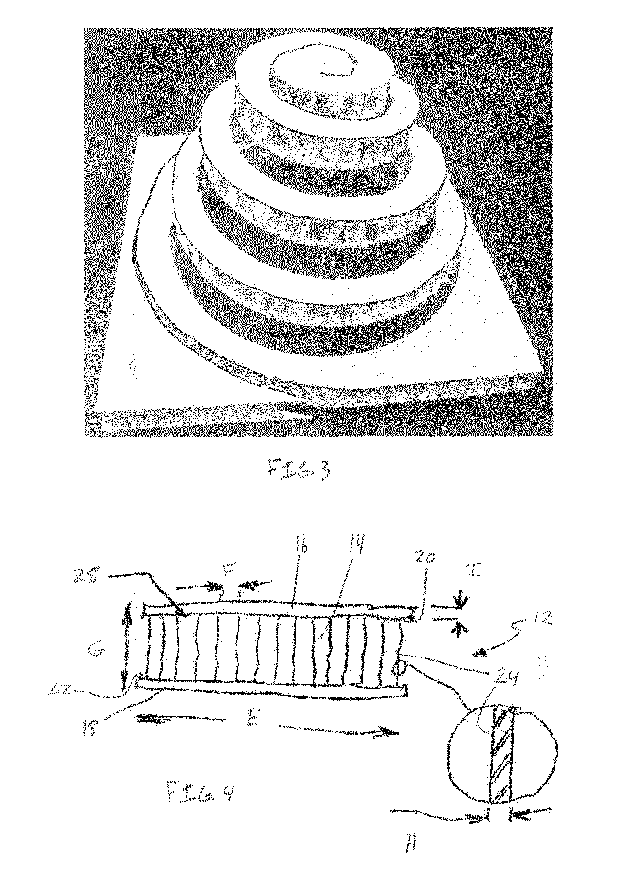 Spring having a core structure