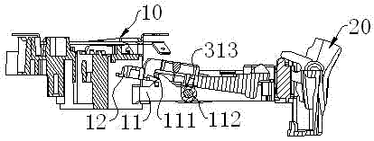 Temperature controller switching component