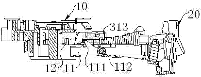 Temperature controller switching component