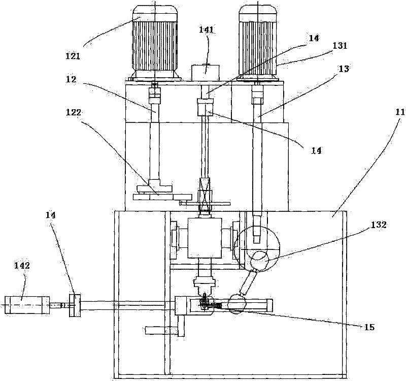 Tester for pull rod joint of automobile