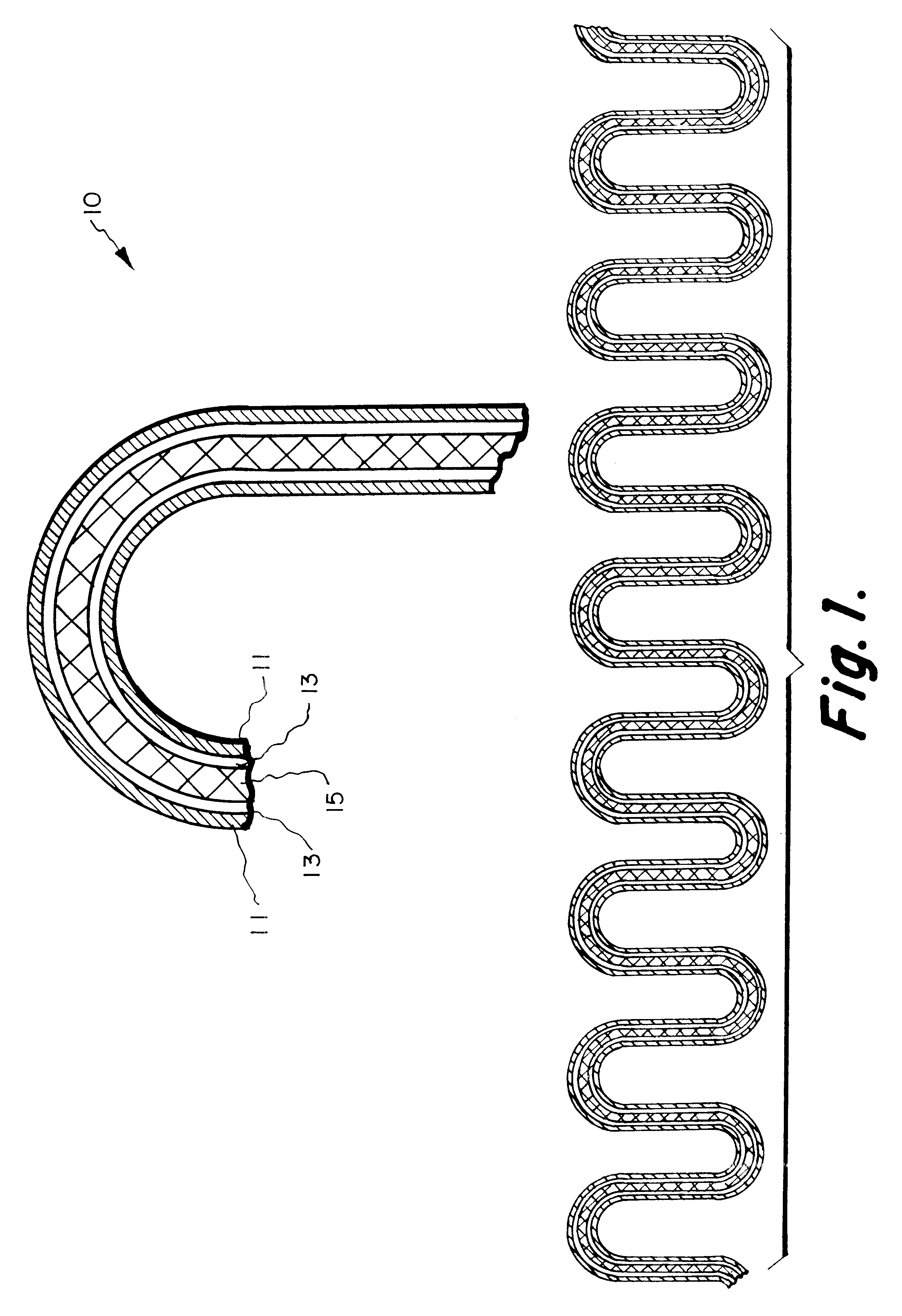 High efficiency active electrostatic air filter and method of manufacture