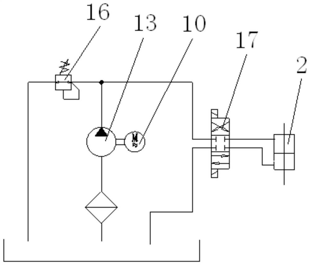 Electro-hydraulic anchoring device