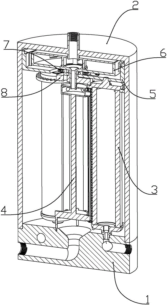 Large-flow ceramic filter element purification equipment