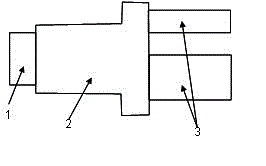 Compact waveguide power divider