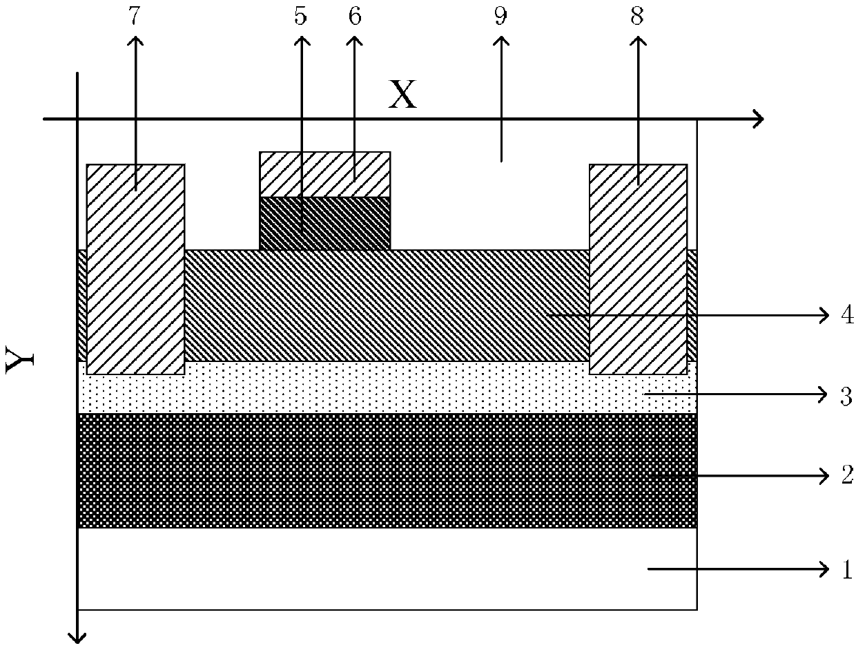 A p-type buried layer algan-gan high electron mobility transistor