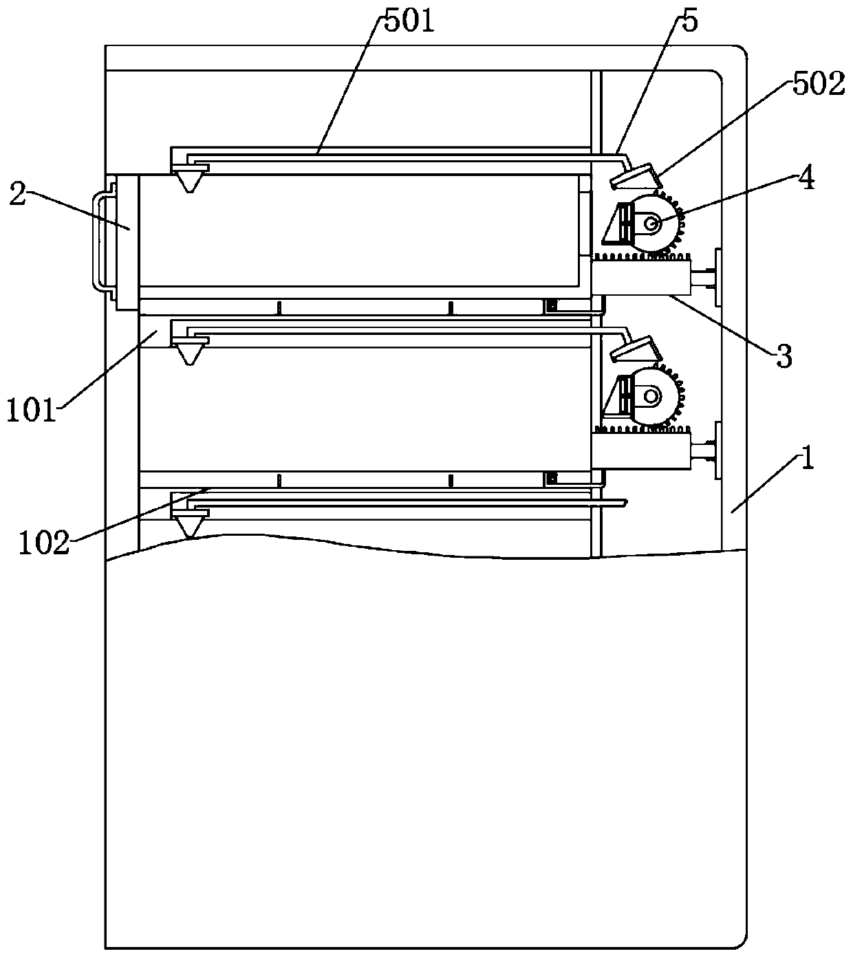 Power distribution cabinet device