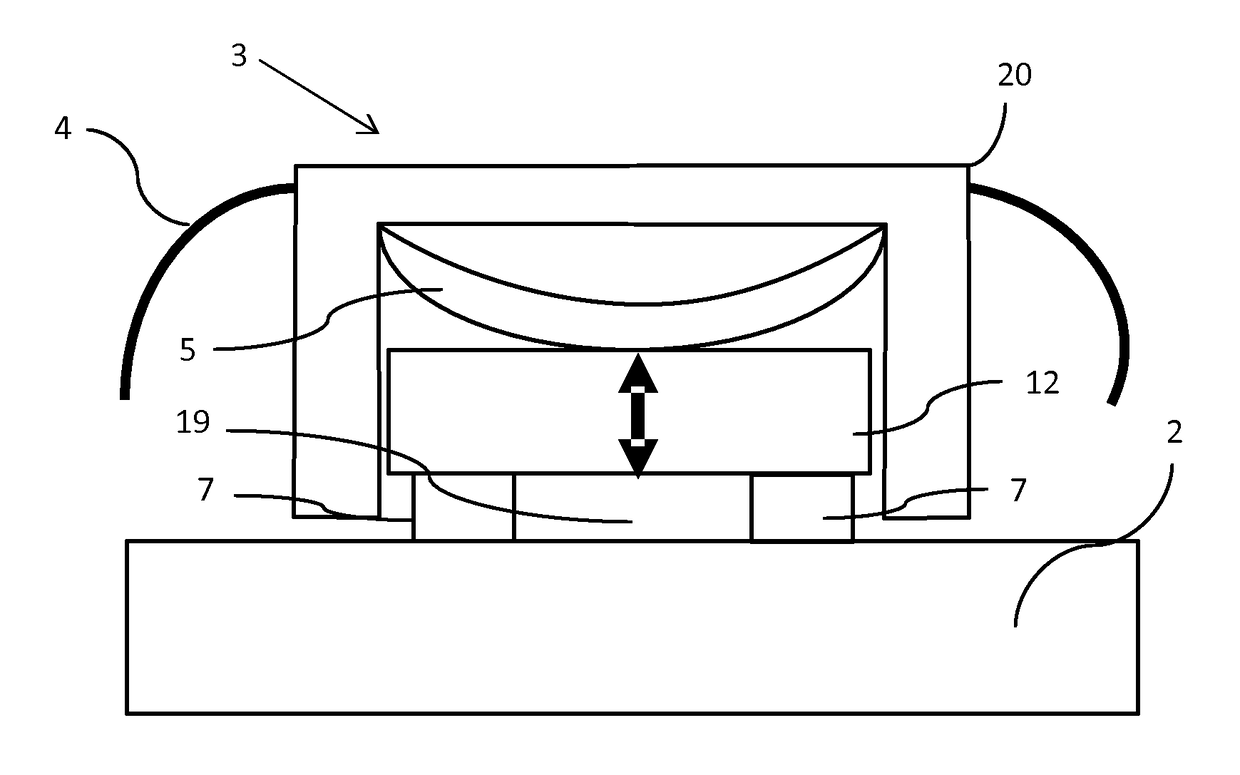 Measuring of a physiological parameter using a wearable sensor