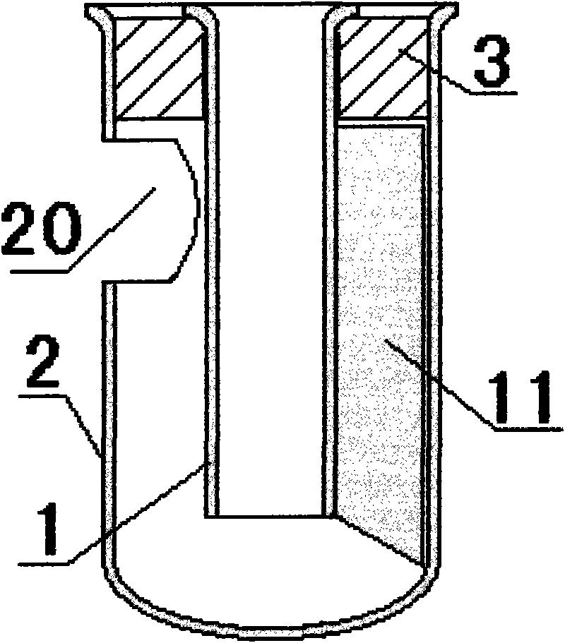 Anti-winding built-in water seal apparatus