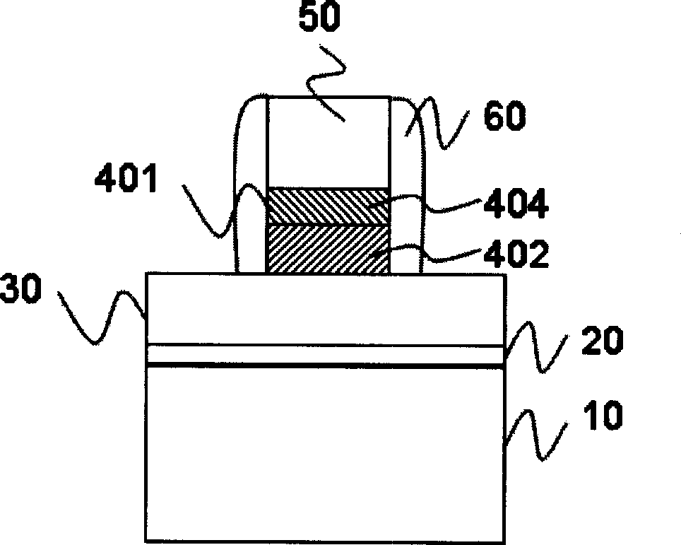 Tech. for etching capable of controlling grid structural length