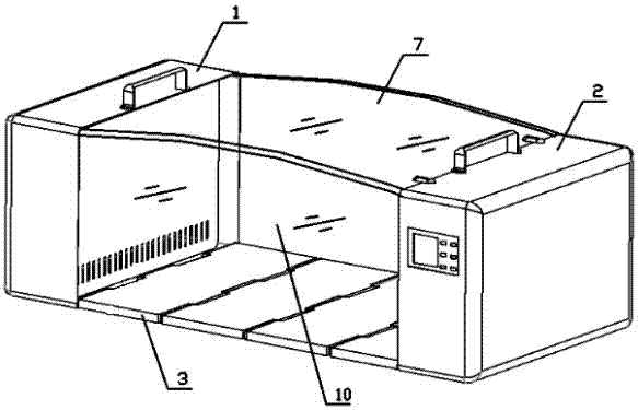 Foldable baby incubator