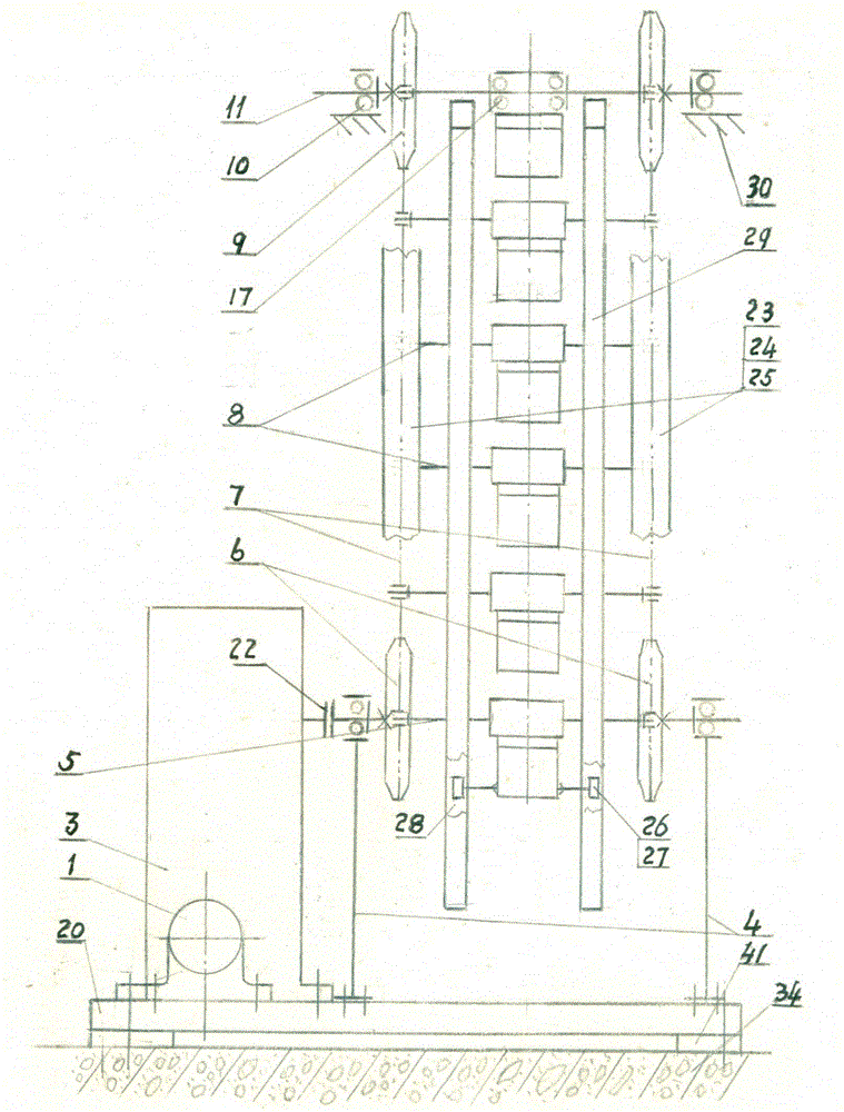 Circulating lifting device