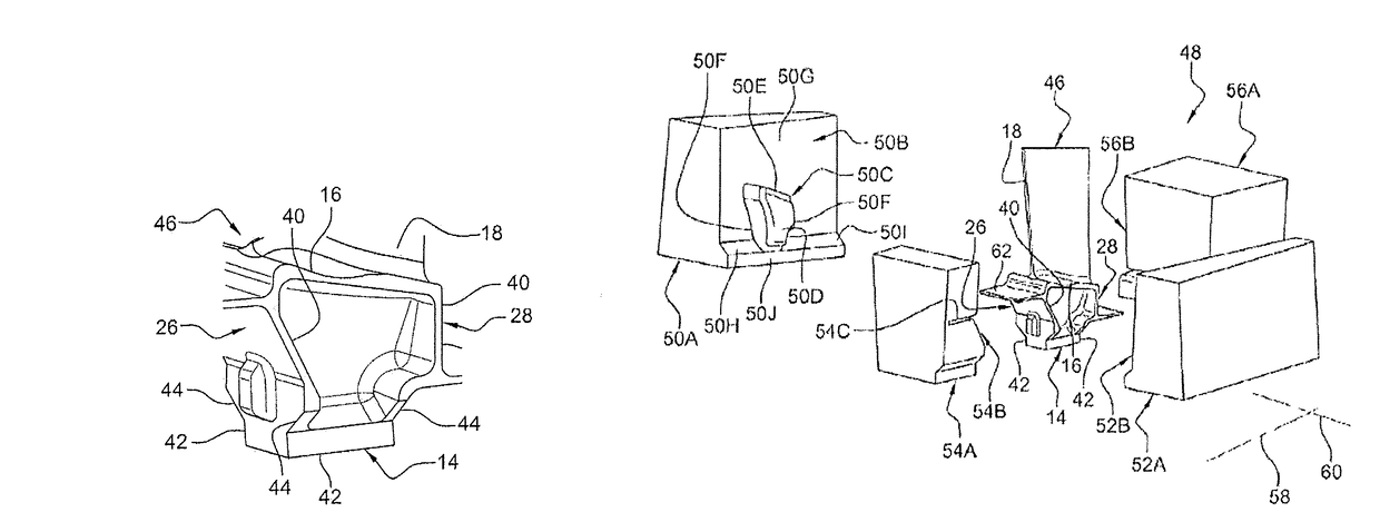 Turbine engine blade preform