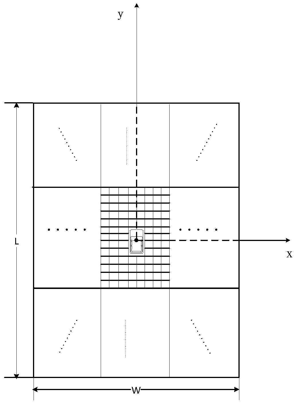 Pavement safety detection system and method based on roadside device