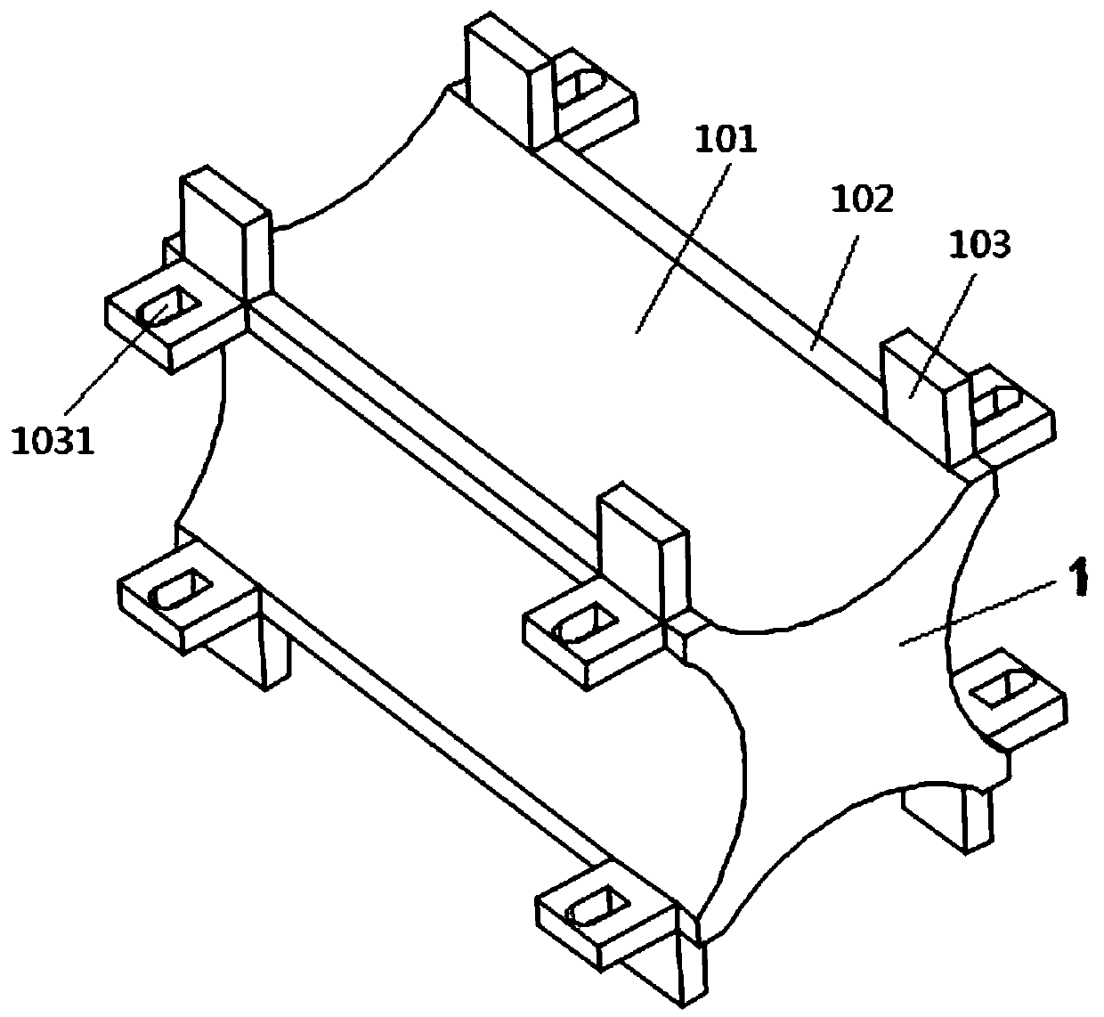 Universal wire clamp for power line