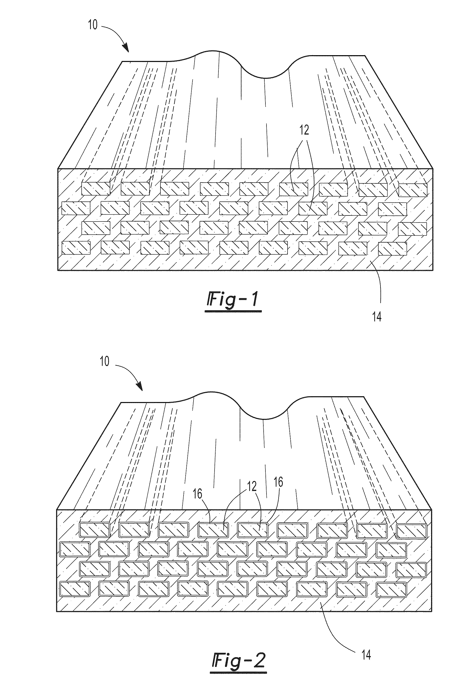 Thermally stable transparent composite materials