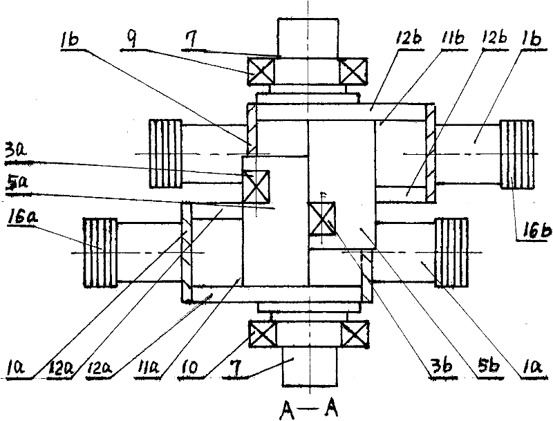 Gear-driven internal combustion engine