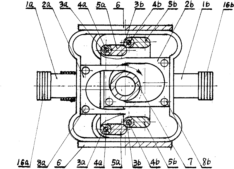 Gear-driven internal combustion engine