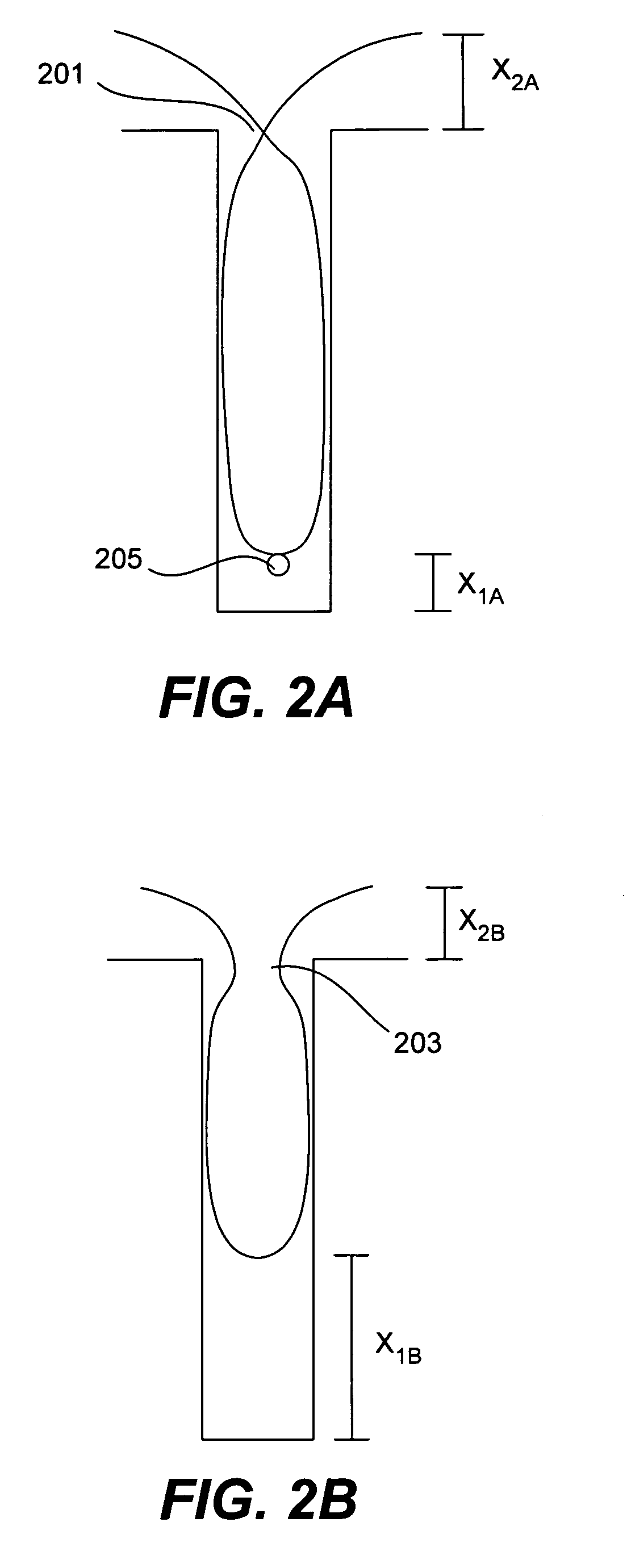 Hydrogen treatment enhanced gap fill