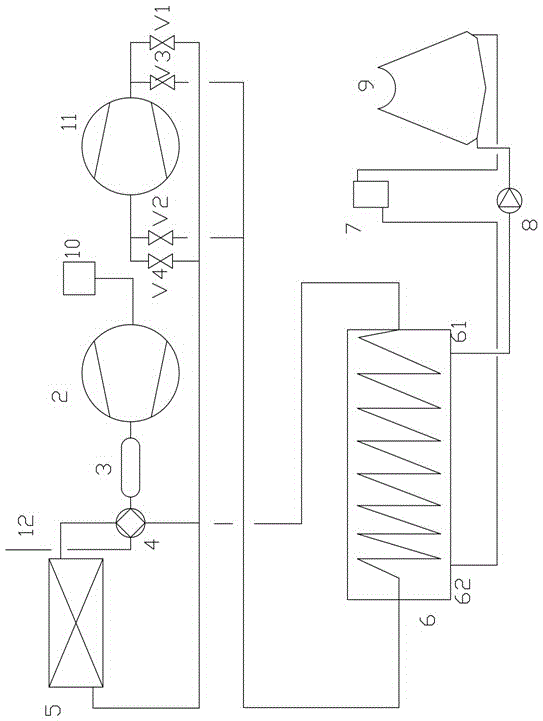 Air compression expand air-conditioning clothes