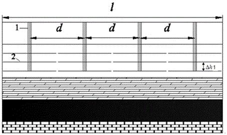 Method for treating hard roof through hydraulic fracturing