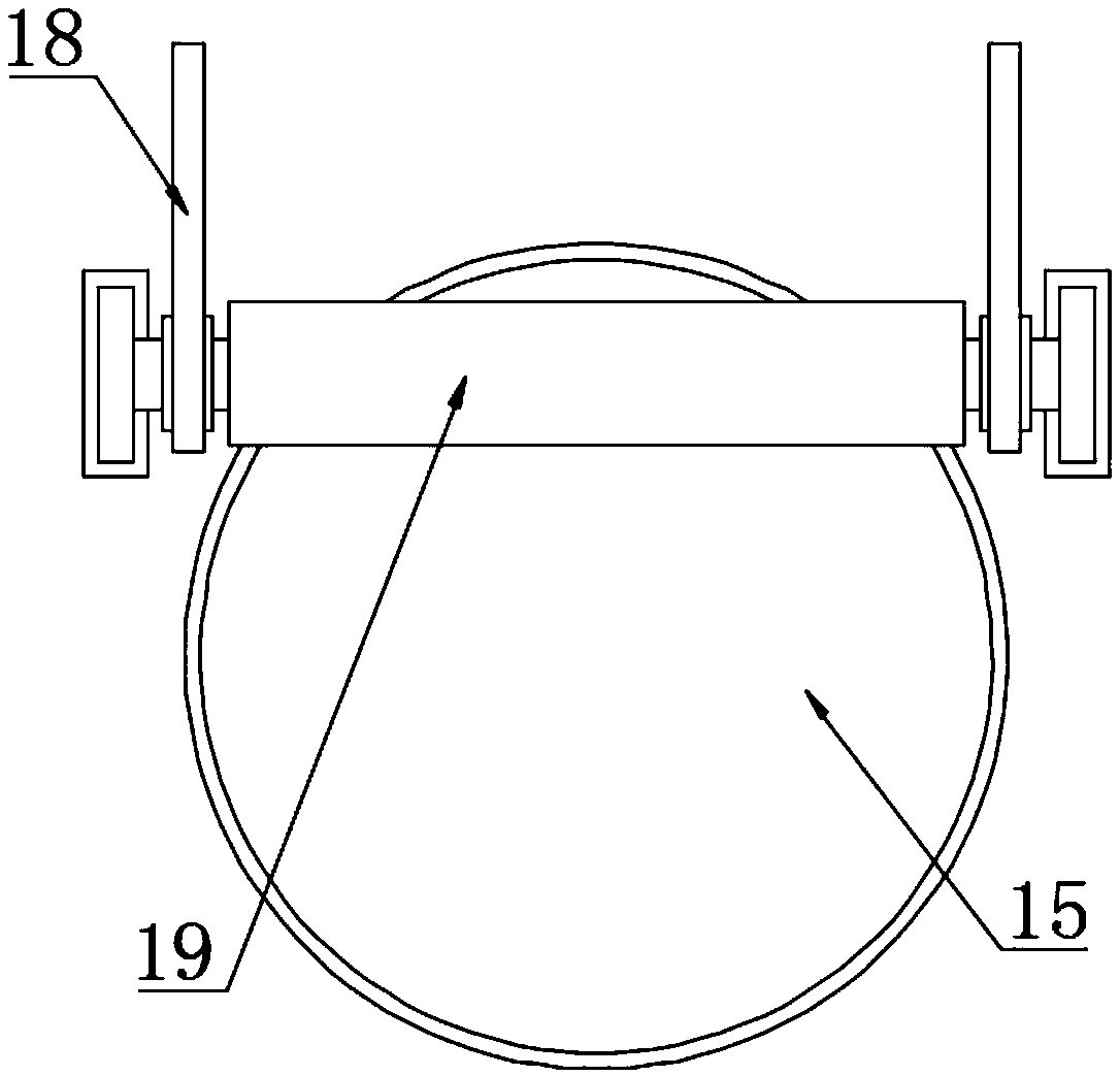 Metal non-destructive flaw detection device with electronic display function